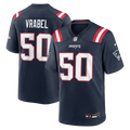 New England Patriots Mike Vrabel Nike Navy Game Retired Player Jersey product image 1, provided for visual reference and
