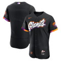 San Francisco Giants Nike Anthracite City Connect Authentic Sponsor Patch Jersey product image 1, provided for visual