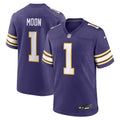Minnesota Vikings Warren Moon Nike Purple Retired Player Alternate Game Jersey product image 1, provided for visual