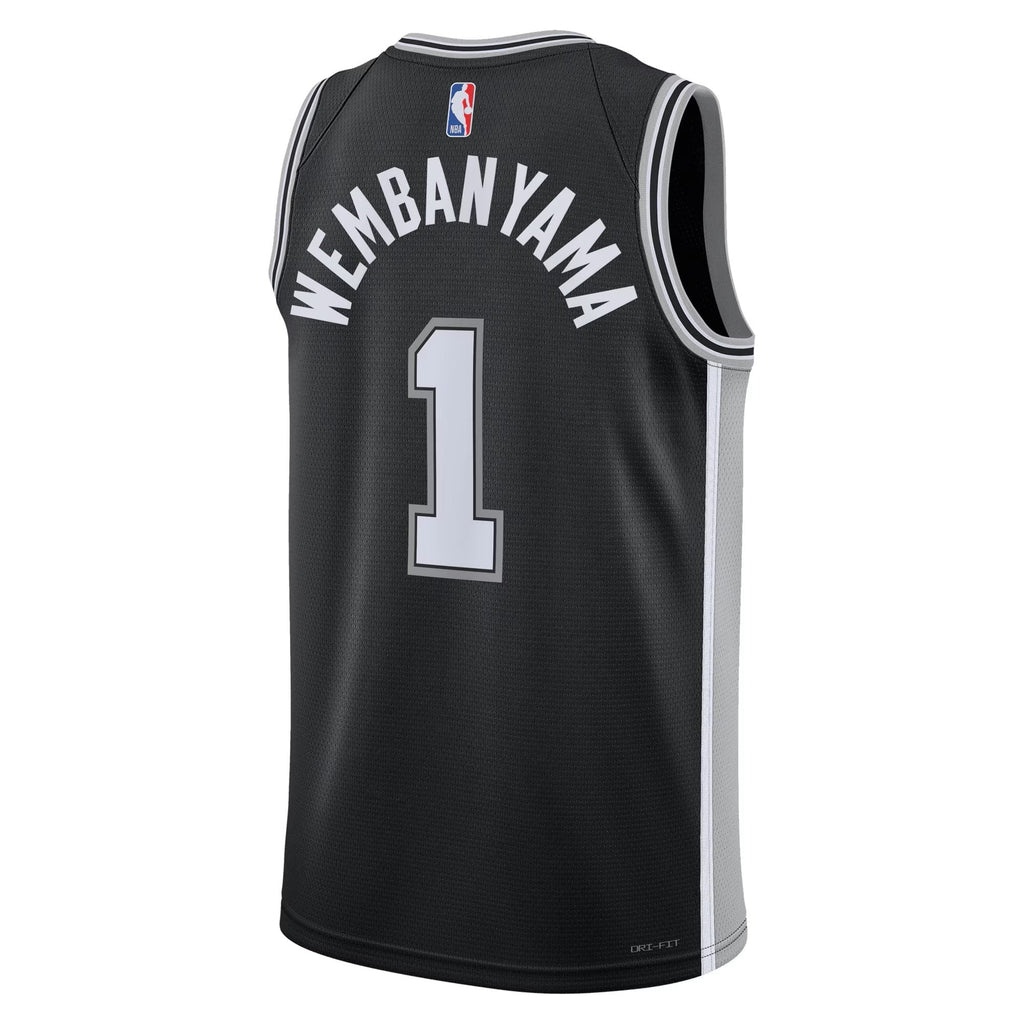 San Antonio Spurs Nike Icon Swingman Jersey - Victor Wembanyama product image 4, provided for visual reference and product