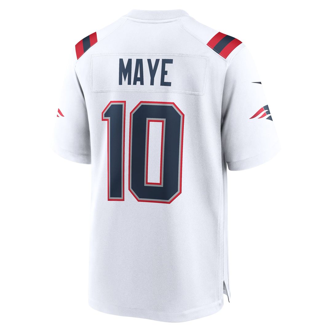 New England Patriots Drake Maye Nike Navy Player Game Jersey product image 37, provided for visual reference and product