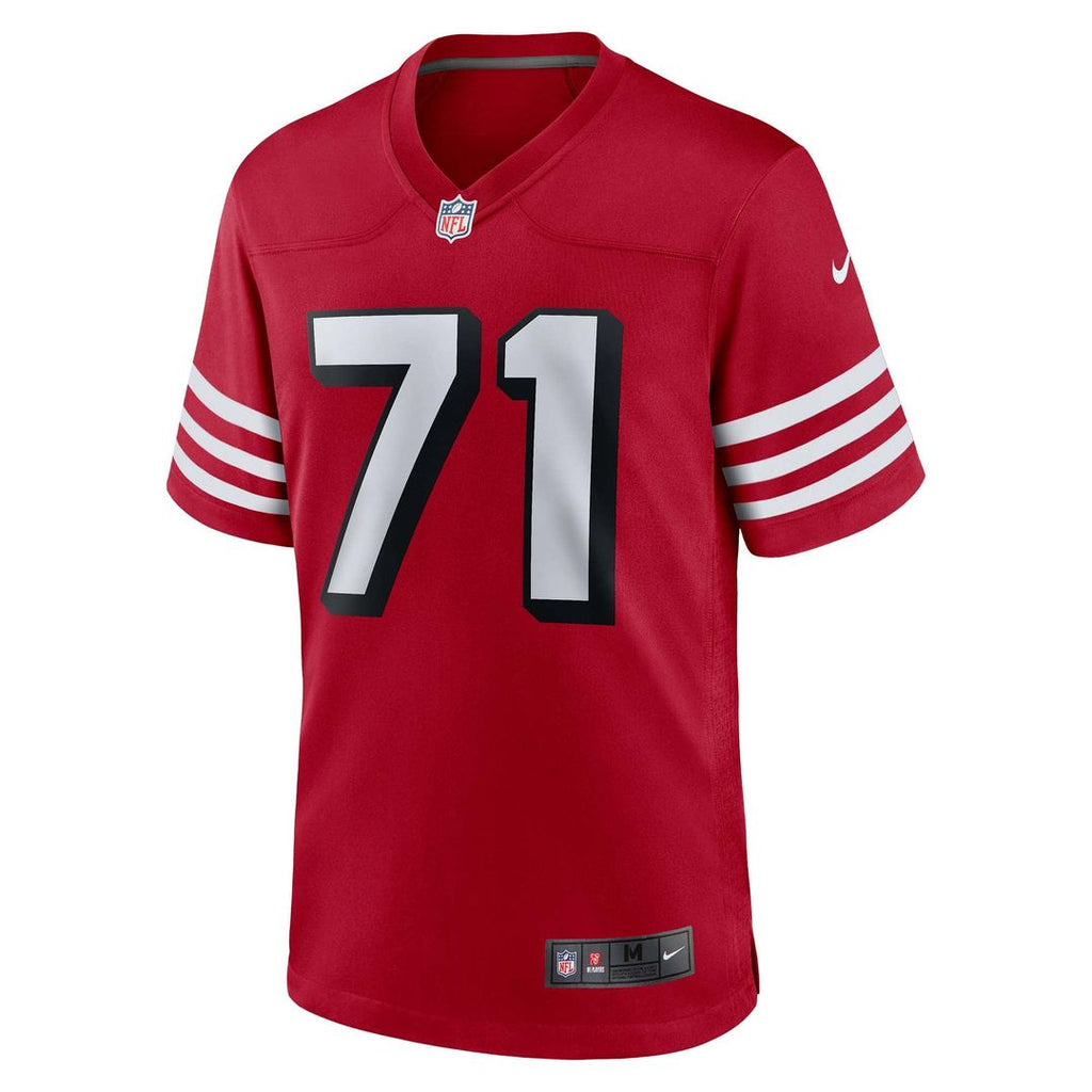 San Francisco 49ers Trent Williams Nike Scarlet Alternate Game Jersey product image 8, provided for visual reference and