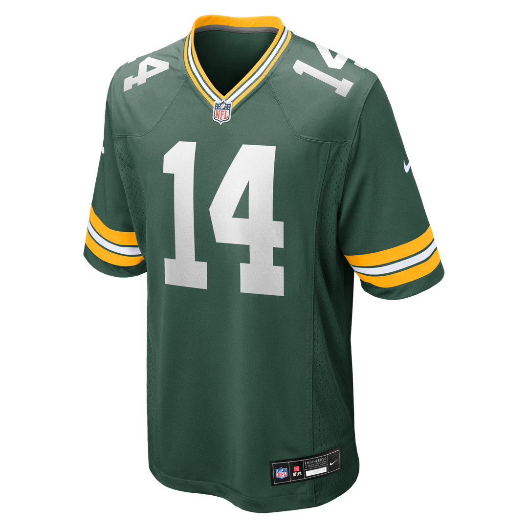 Green Bay Packers Don Hutson Nike Green Retired Player Jersey product image 2, provided for visual reference and product