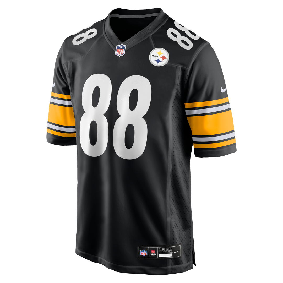 Pittsburgh Steelers Pat Freiermuth Nike Black Game Jersey product image 2, provided for visual reference and product detail