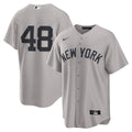 New York Yankees Paul Goldschmidt Nike Gray Road Replica Jersey product image 1, provided for visual reference and product