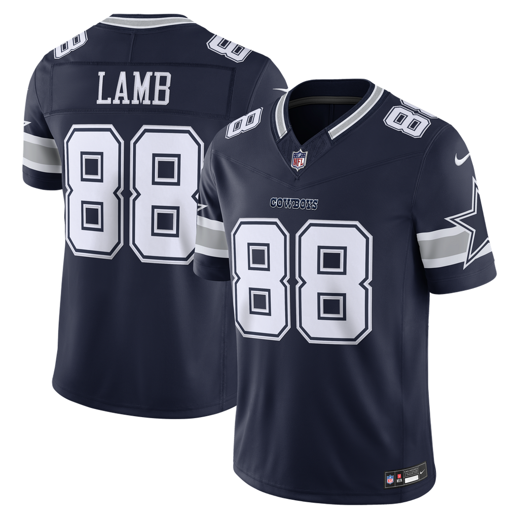 Dallas Cowboys CeeDee Lamb Nike White Alternate Vapor F.U.S.E. Stitched Limited Jersey product image 7, provided for visual
