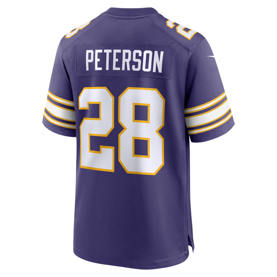 Minnesota Vikings Adrian Peterson Nike Purple Alternate 2 Classic Retired Game Jersey product image 3, provided for visual