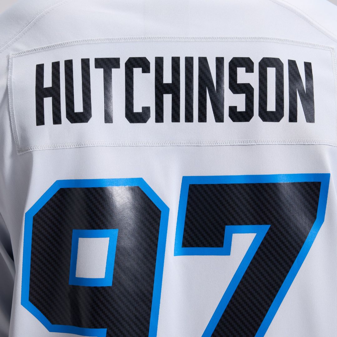 Detroit Lions Aidan Hutchinson Nike Silver 2026 Rivalries Collection Game Jersey product image 11, provided for visual