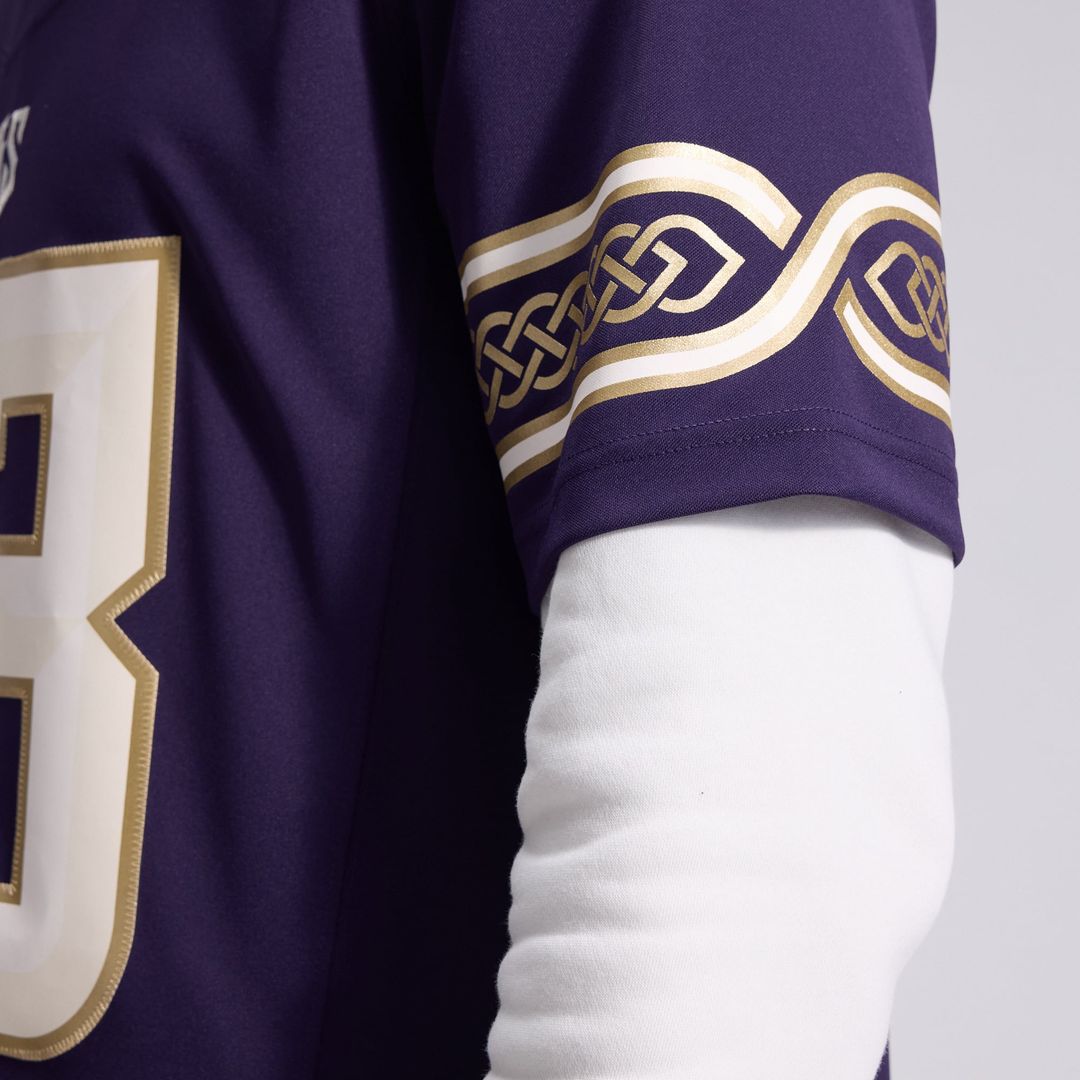 Minnesota Vikings Andrew Van Ginkel Nike Purple 2026 Rivalries Collection Stitched Limited Jersey product image 20, provided