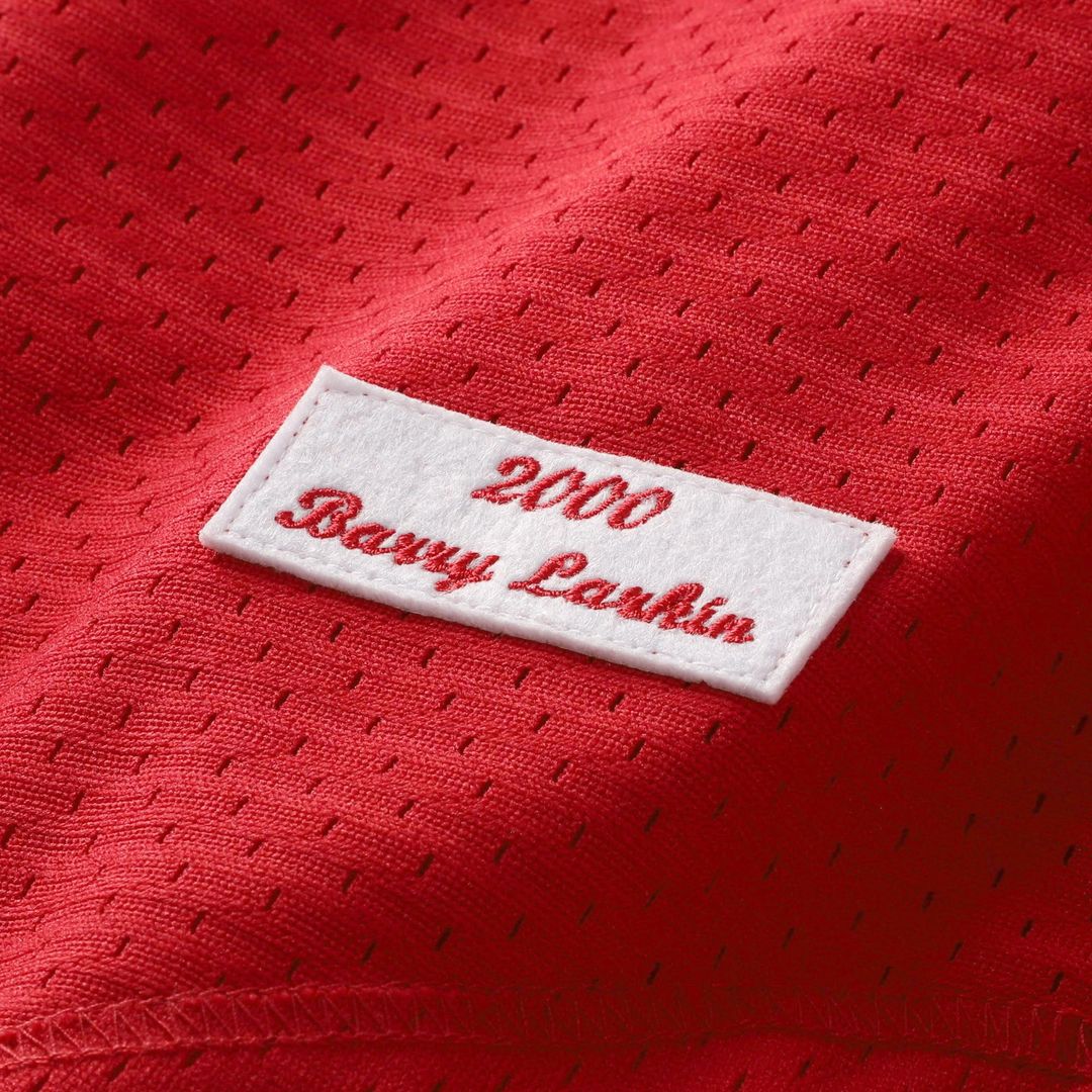 Cincinnati Reds Barry Larkin Mitchell & Ness Red Throwback Cooperstown Mesh Batting Practice Jersey product image 15,