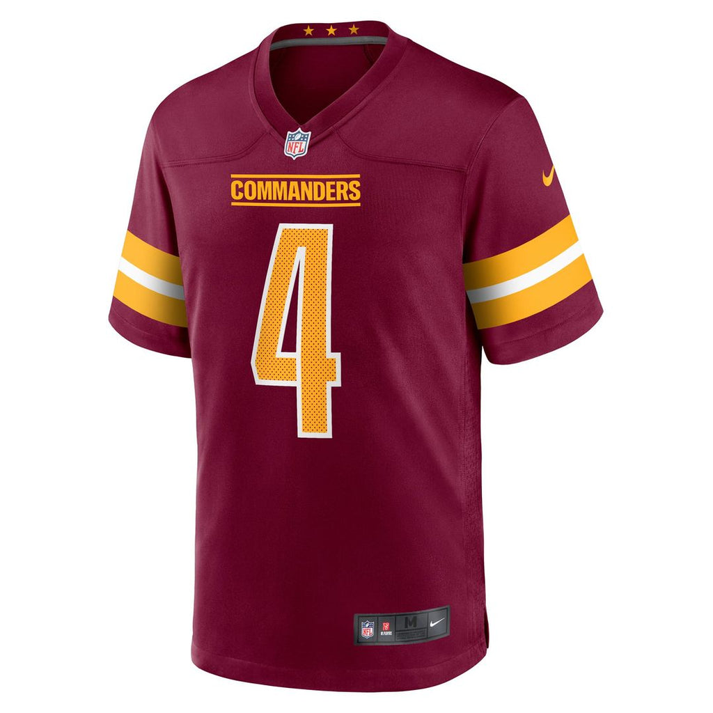 Washington Commanders Frankie Luvu Nike Burgundy Game Jersey product image 2, provided for visual reference and product