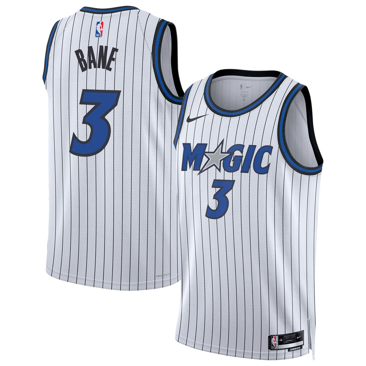 Orlando Magic Nike Replica Association Edition Swingman Jersey - White - Desmond Bane - Unisex product image 2, provided for