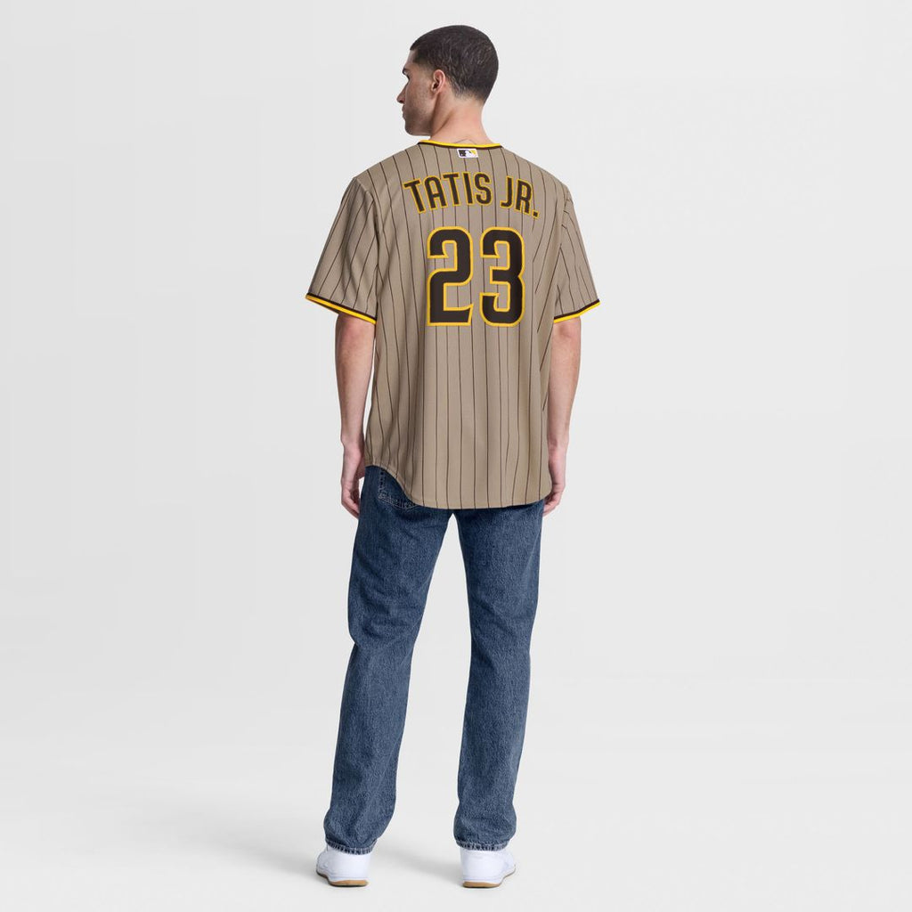 San Diego Padres Fernando Tatis Jr. Nike Sand Alternate Replica Jersey product image 10, provided for visual reference and
