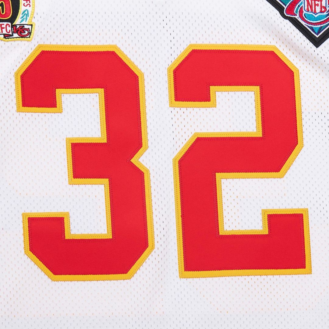 Kansas City Chiefs 1994 Marcus Allen Mitchell & Ness White Authentic Throwback Retired Player Jersey product image 4,