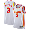 Atlanta Hawks Nike Association Edition Swingman Jersey - White - CJ McCollum - Unisex product image 1, provided for visual