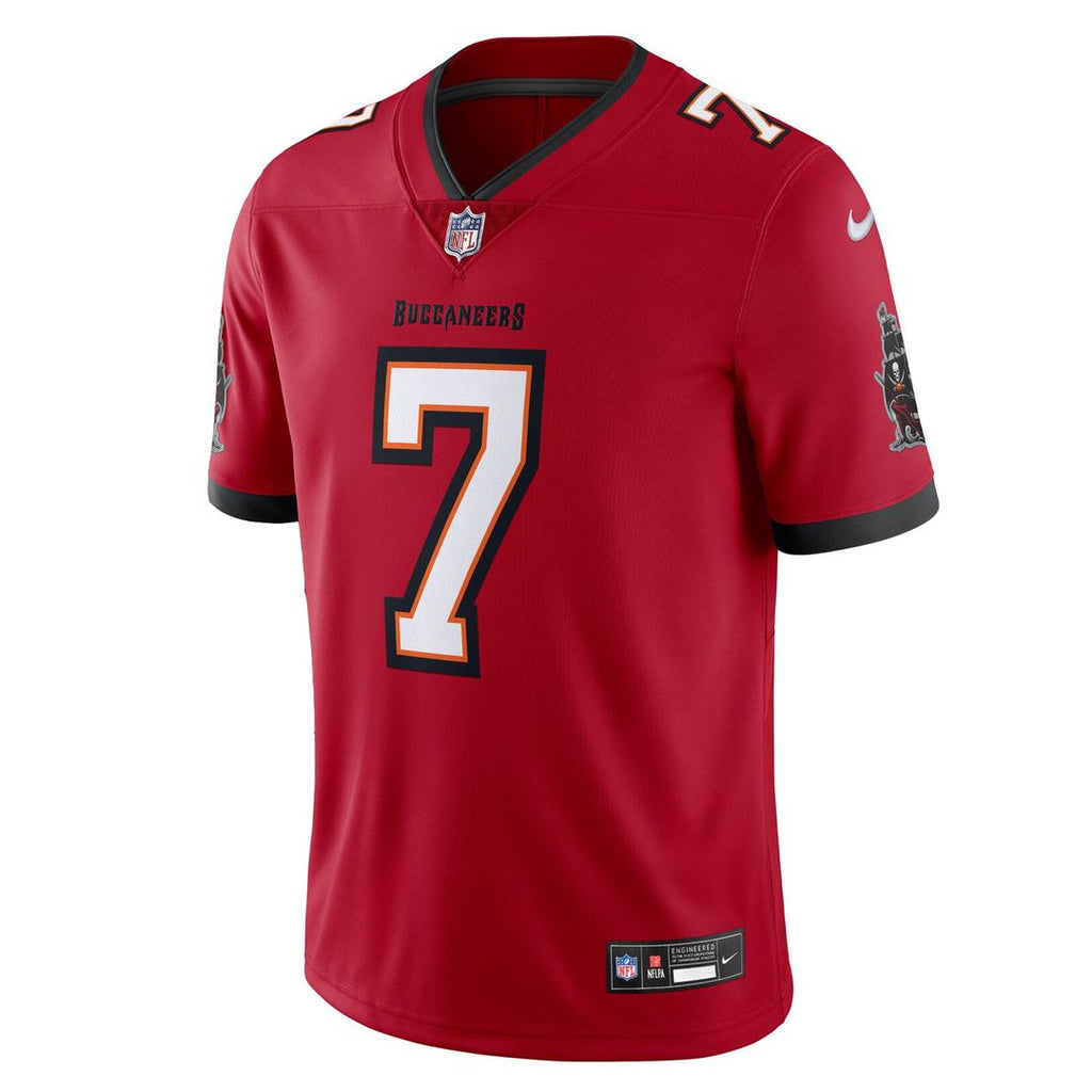 Tampa Bay Buccaneers Bucky Irving Nike Red Vapor Untouchable Stitched Limited Jersey product image 2, provided for visual