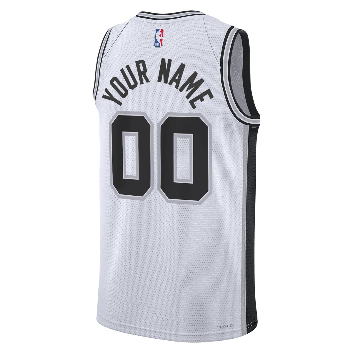 San Antonio Spurs Nike Association Swingman Jersey - Custom - Unisex product image 3, provided for visual reference and