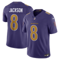 Baltimore Ravens Lamar Jackson Nike Purple Alternate Vapor F.U.S.E. Stitched Limited Jersey product image 1, provided for