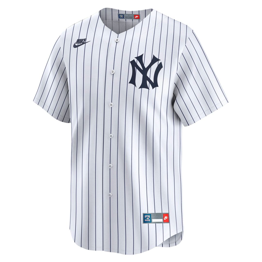 New York Yankees Yogi Berra Nike White Cooperstown Collection Limited Jersey product image 2, provided for visual reference