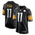 Pittsburgh Steelers Michael Pittman Jr. Nike Black Game Jersey product image 1, provided for visual reference and product