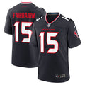 Houston Texans Ka'imi Fairbairn Nike Navy Team Game Jersey product image 1, provided for visual reference and product detail