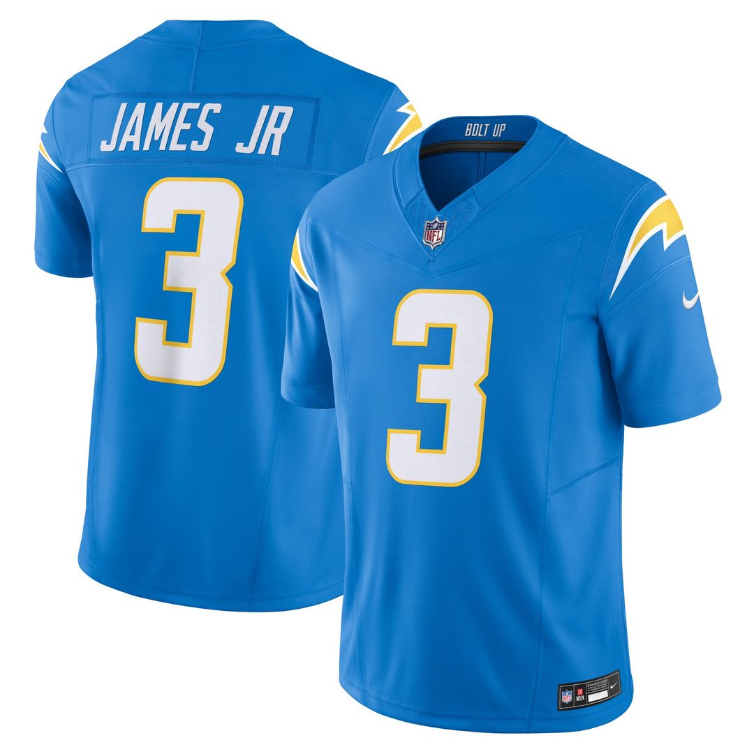Los Angeles Chargers Derwin James Jr. Nike Powder Blue Vapor F.U.S.E. Limited Jersey product image 4, provided for visual