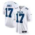 Indianapolis Colts Daniel Jones Nike Tundra White Fashion Game Jersey product image 1, provided for visual reference and