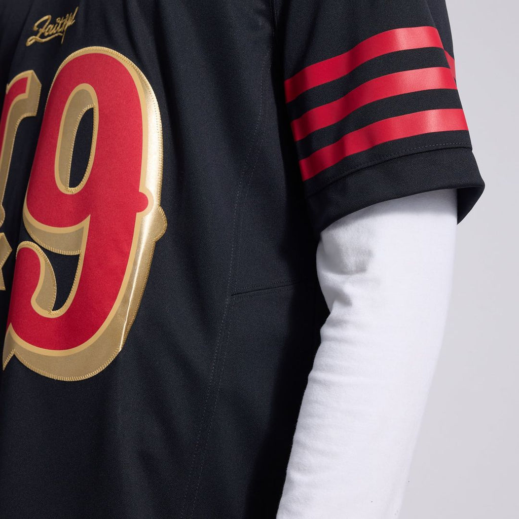San Francisco 49ers The Faithful Nike Black Rivalries Collection Stitched Limited Jersey product image 15, provided for