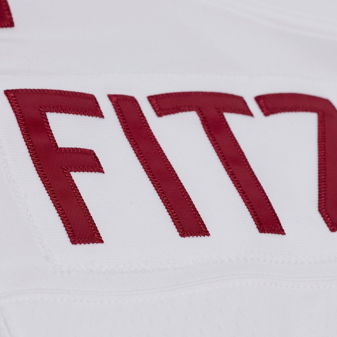 Arizona Cardinals Larry Fitzgerald Mitchell & Ness White 2004 Legacy Replica Player Jersey product image 7, provided for