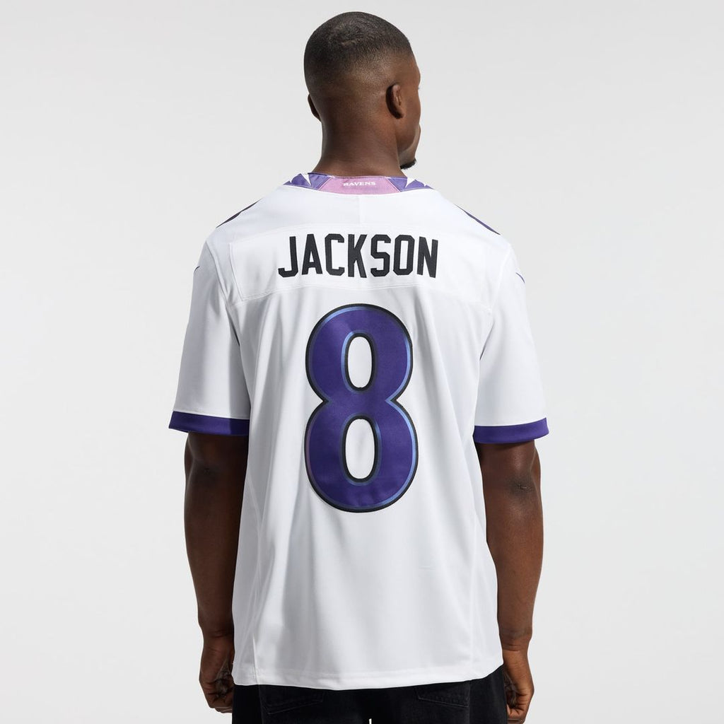 Baltimore Ravens Lamar Jackson Nike Purple Team Vapor F.U.S.E. Stitched Limited Jersey product image 26, provided for visual