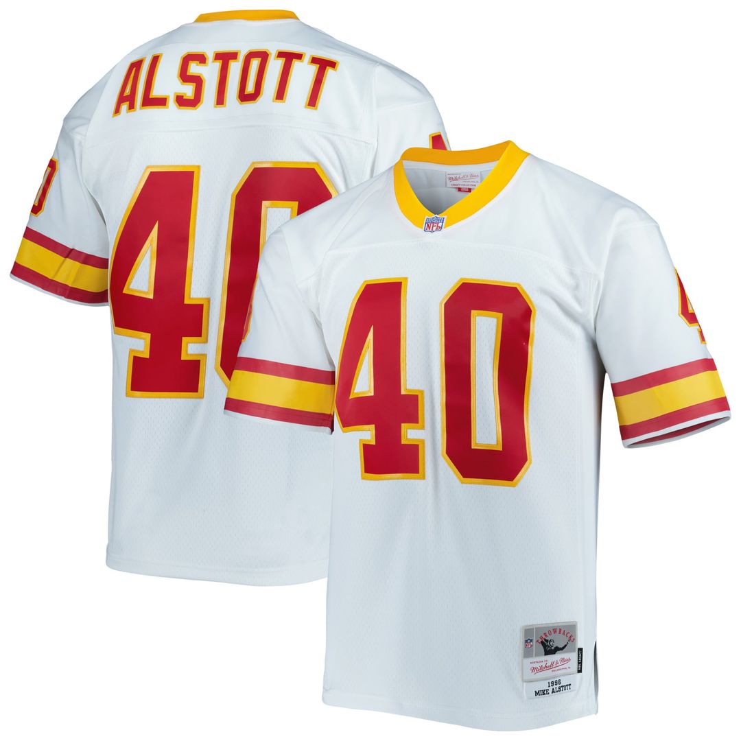 Tampa Bay Buccaneers Mike Alstott Mitchell & Ness Red Legacy Replica Jersey product image 7, provided for visual reference