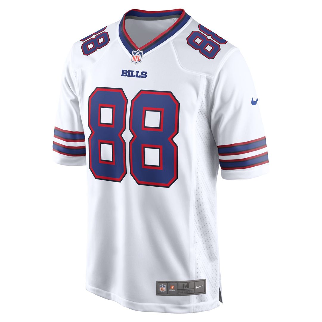 Buffalo Bills Dawson Knox Nike White Away Game Player Jersey product image 2, provided for visual reference and product