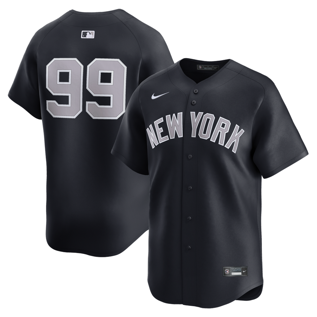 New York Yankees Aaron Judge Nike Navy Alternate Limited Player Jersey product image 1, provided for visual reference and