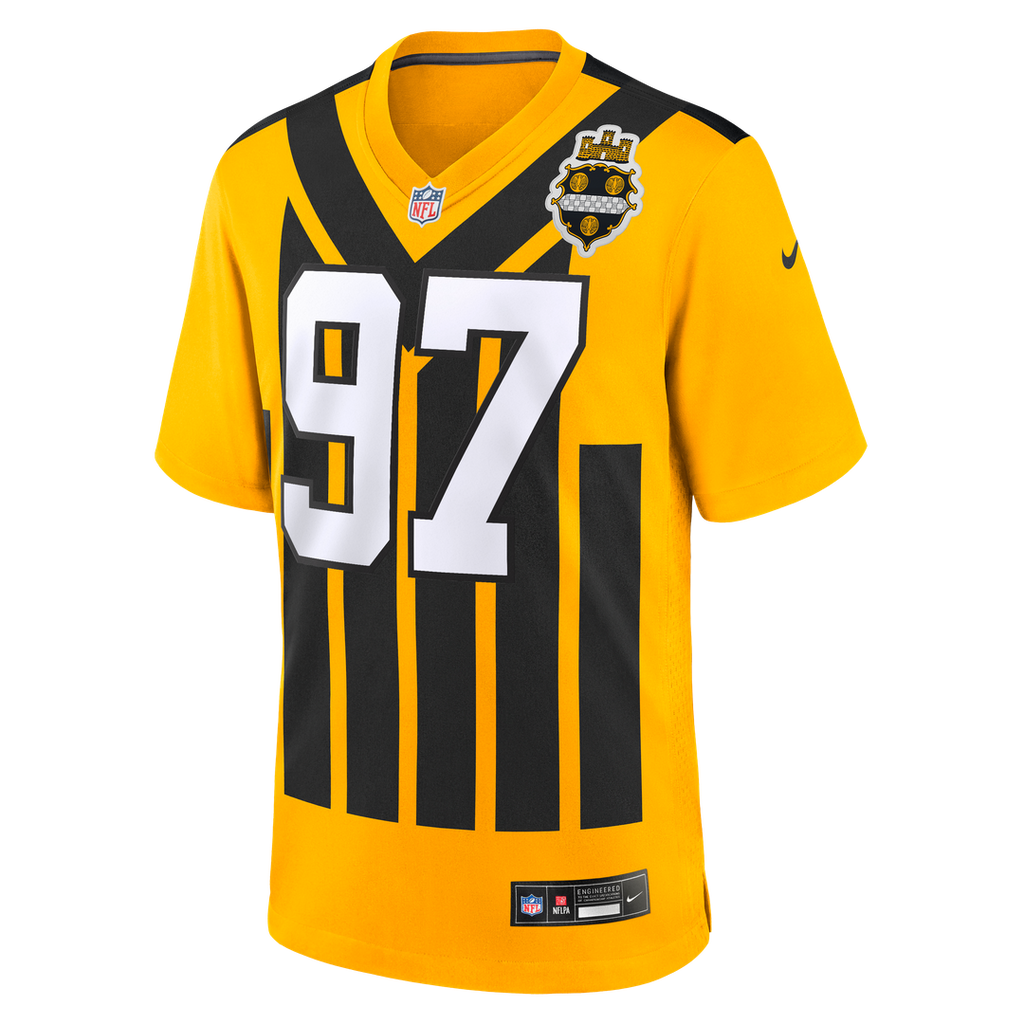 Pittsburgh Steelers Cameron Heyward Nike Black Game Jersey product image 22, provided for visual reference and product