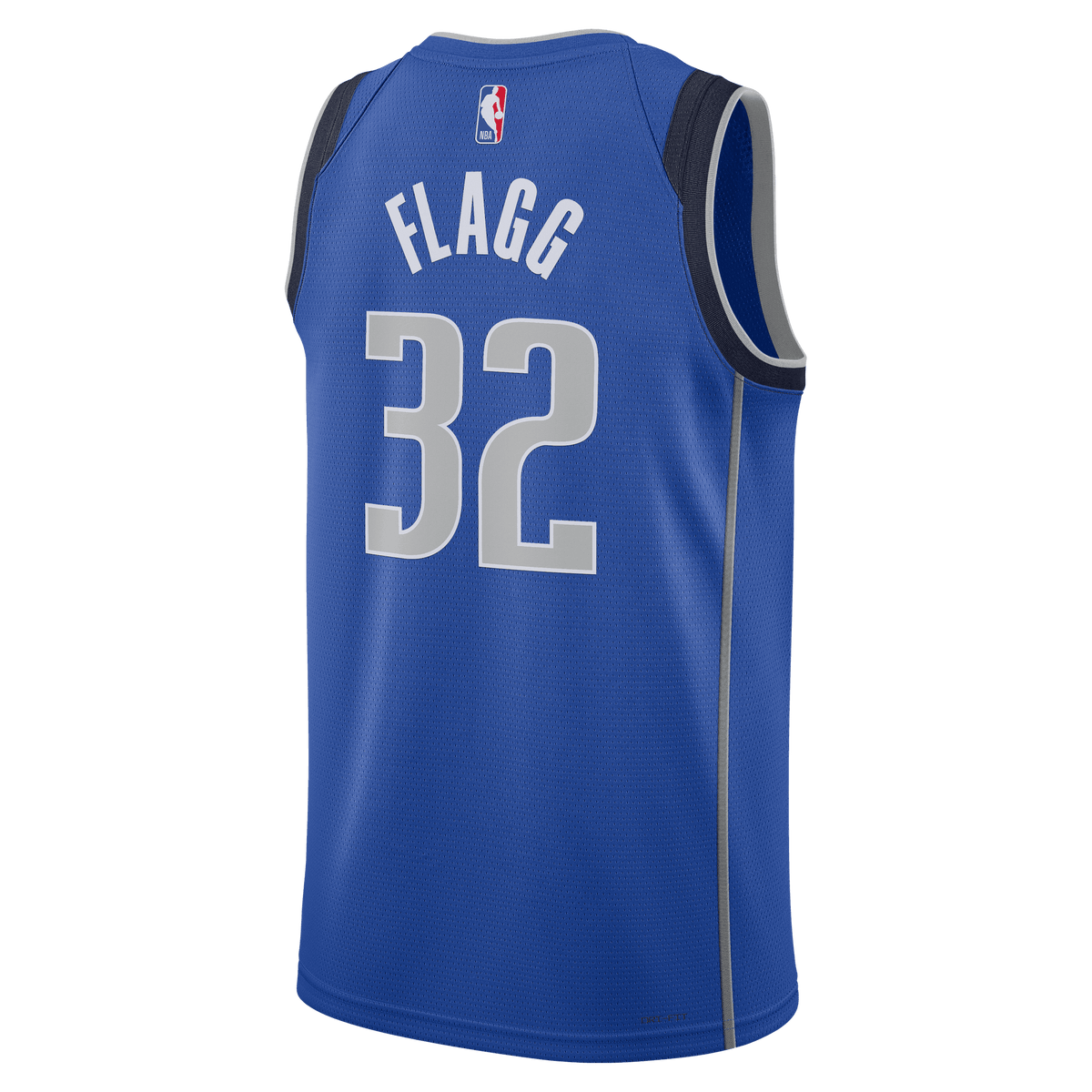 Dallas Mavericks Nike Icon Swingman Jersey - Cooper Flagg - Unisex product image 4, provided for visual reference and