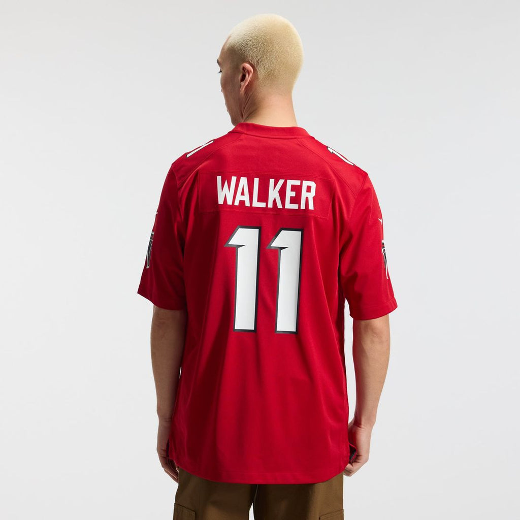 Atlanta Falcons Jalon Walker Nike Red Game Jersey product image 3, provided for visual reference and product detail review