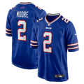 Buffalo Bills D.J. Moore Nike Royal Game Jersey product image 1, provided for visual reference and product detail review