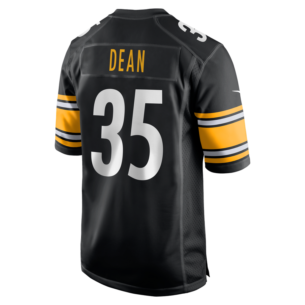 Pittsburgh Steelers Jamel Dean Nike Black Team Game Jersey product image 3, provided for visual reference and product detail