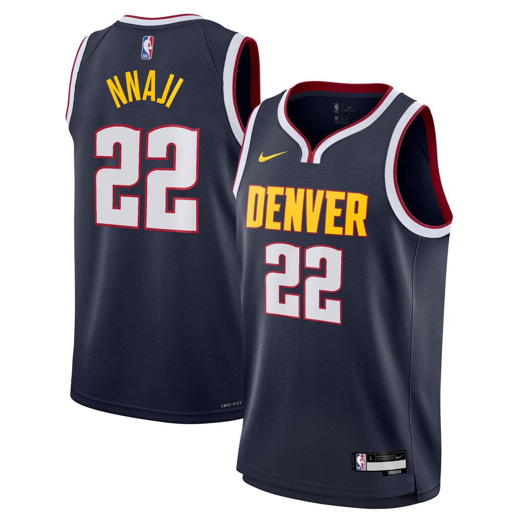 Denver Nuggets Nike Icon Swingman Jersey - Navy - Zeke product image 1