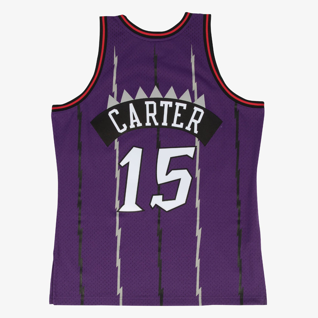 Toronto Raptors Mitchell & Ness Swingman Jersey Road Vince Carter 1998-99 product image 3, provided for visual reference and