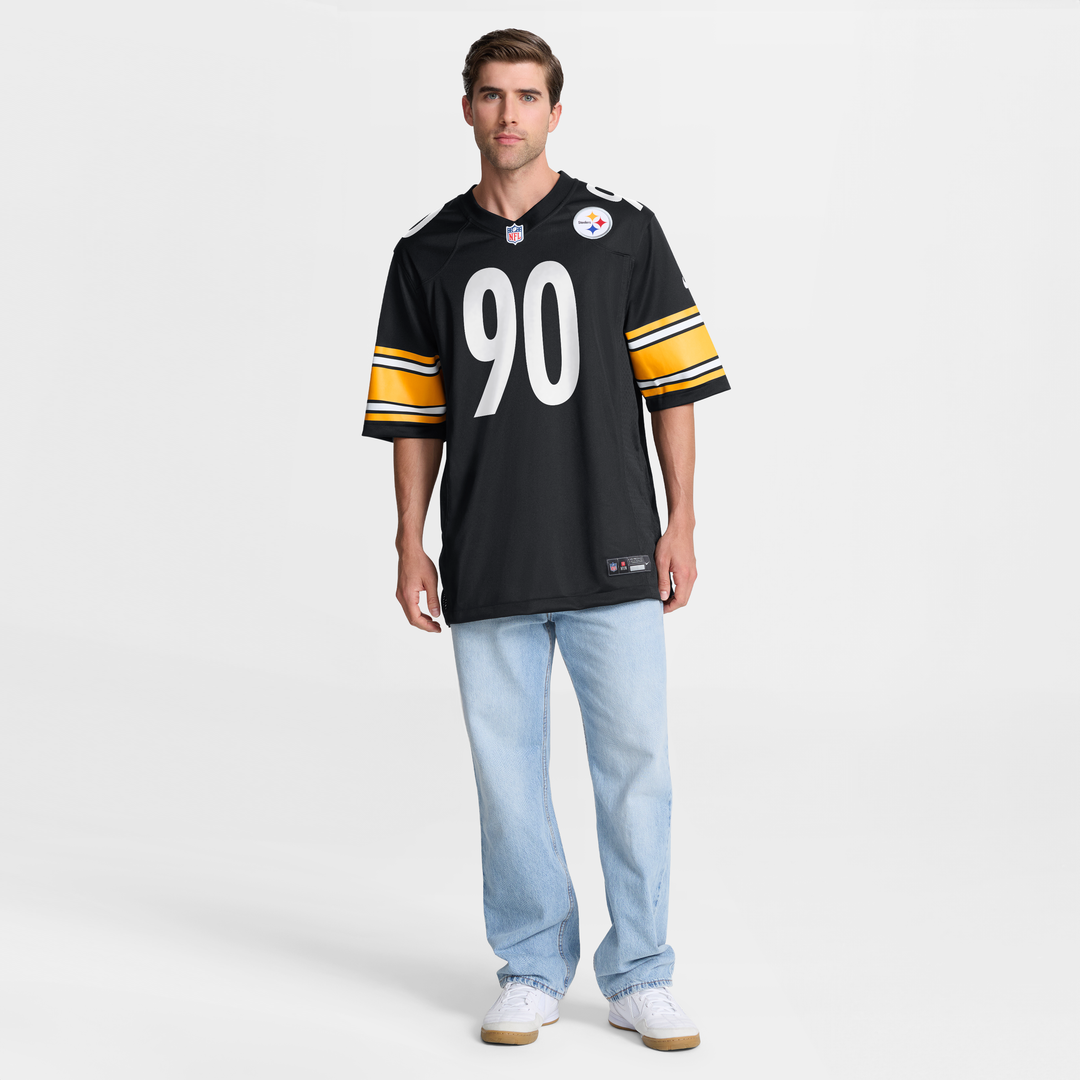 Pittsburgh Steelers T.J. Watt Nike Gold Alternate 1933 Throwback Game Jersey product image 33, provided for visual reference