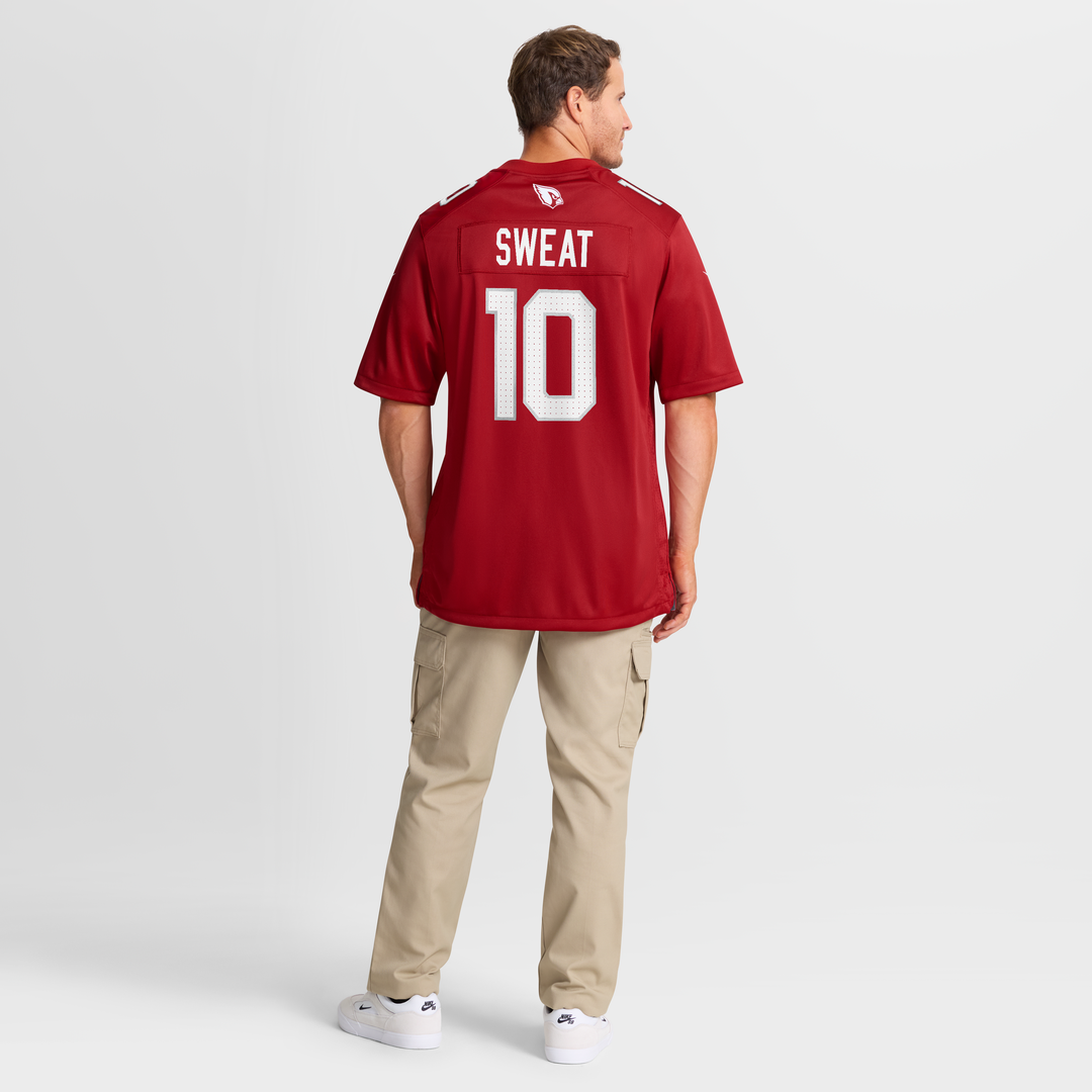 Arizona Cardinals Josh Sweat Nike Cardinal Game Player Jersey product image 8, provided for visual reference and product