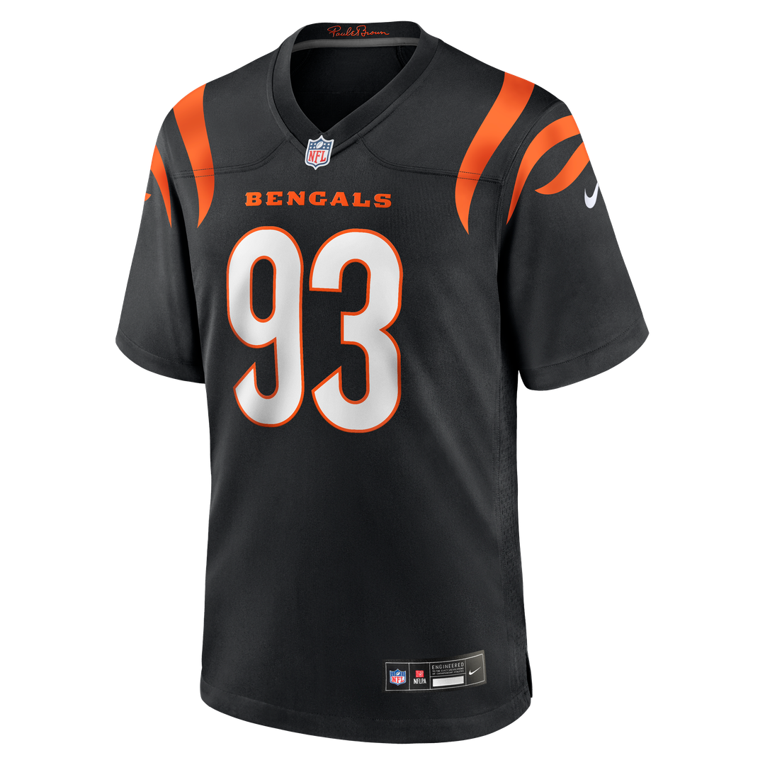 Cincinnati Bengals McKinnley Jackson Nike Black Game Jersey product image 2, provided for visual reference and product