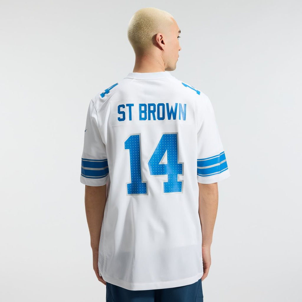 Detroit Lions Amon-Ra St. Brown Nike Black 2nd Alternate Game Jersey product image 25, provided for visual reference and
