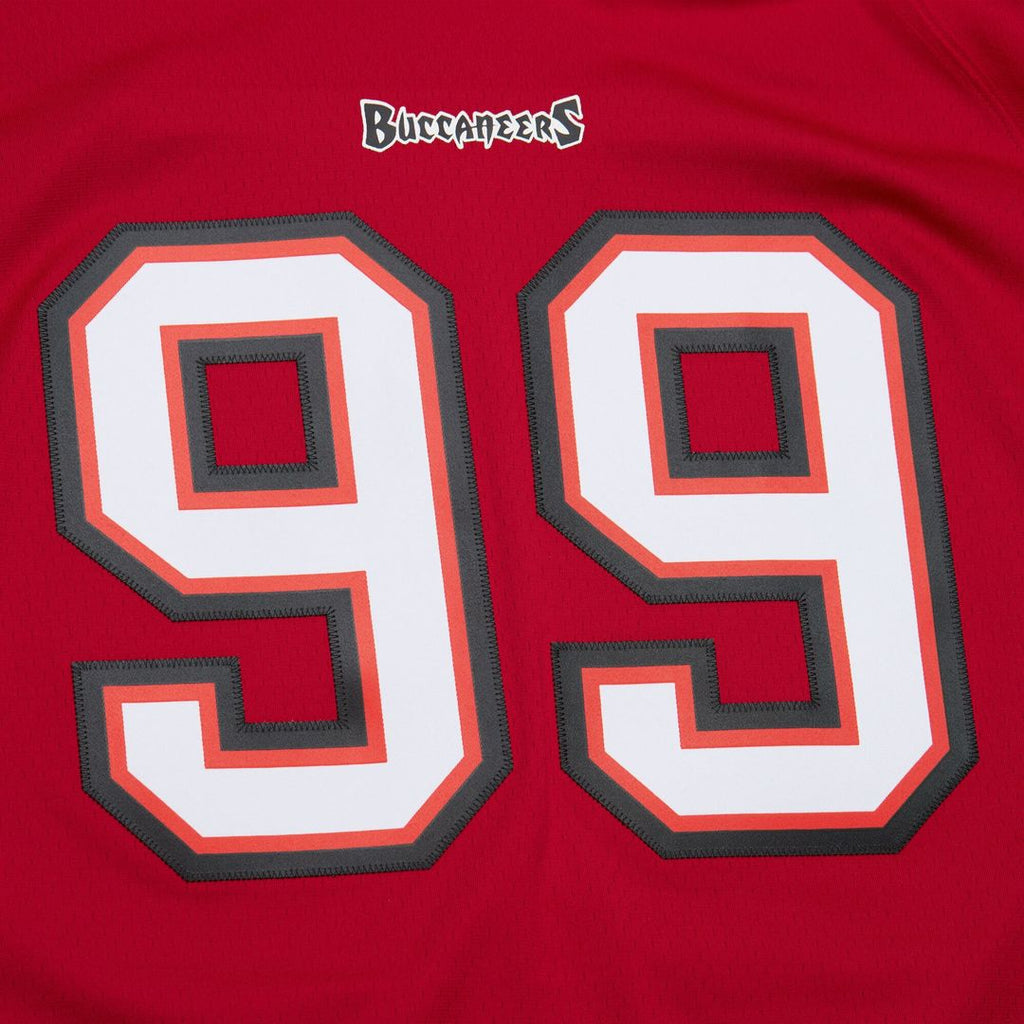 Tampa Bay Buccaneers Warren Sapp Mitchell & Ness Orange 1995 Legacy Replica Jersey product image 16, provided for visual