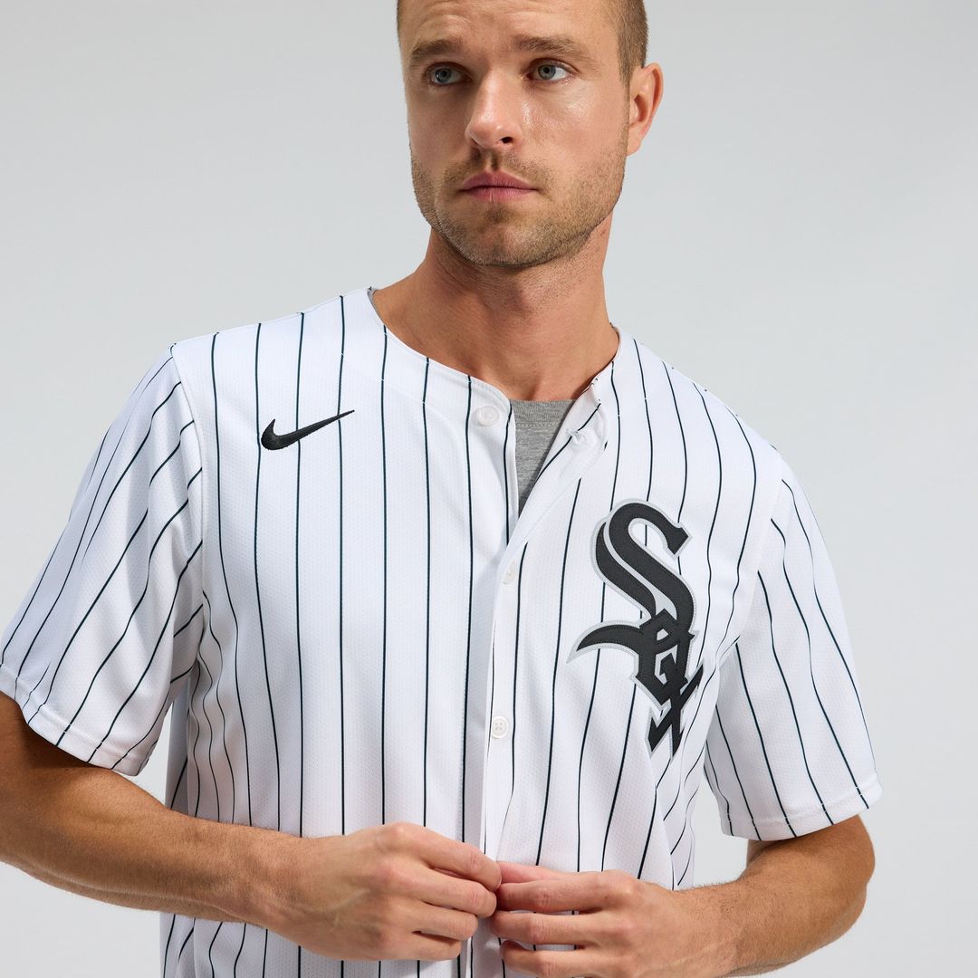 Chicago White Sox Nike White Home Limited Jersey product image 9, provided for visual reference and product detail review