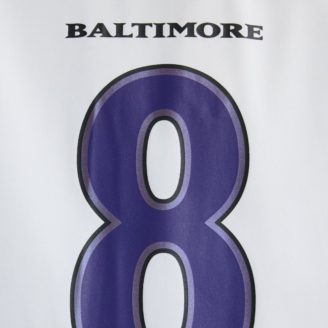 Baltimore Ravens Lamar Jackson Nike White Game Jersey product image 24, provided for visual reference and product detail