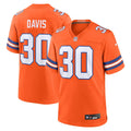 Denver Broncos Terrell Davis Nike Orange Retired Player Alternate Game Jersey product image 1, provided for visual reference