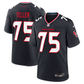 Houston Texans Wyatt Teller Nike Navy Team Game Jersey product image 1, provided for visual reference and product detail