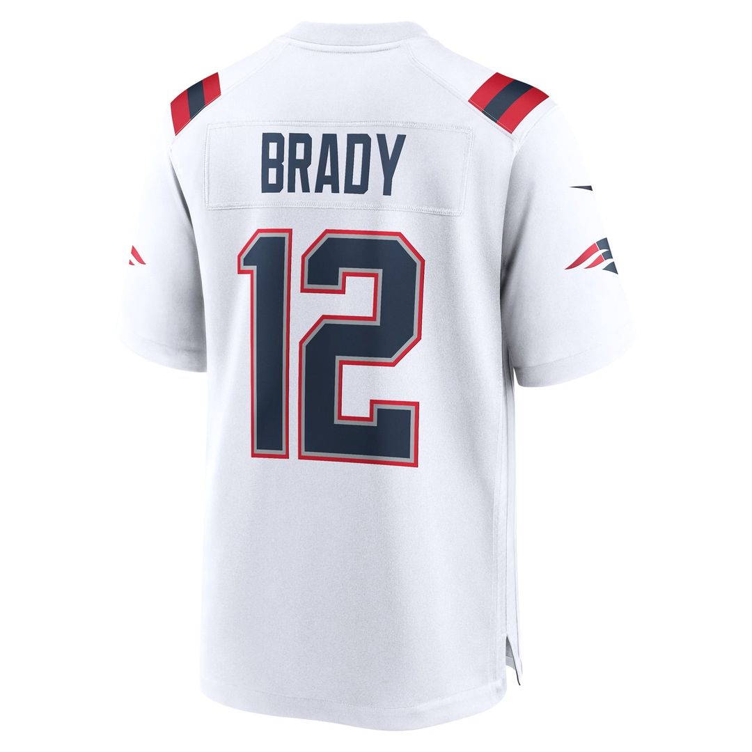New England Patriots Tom Brady Nike Red Retired Player Alternate Game Jersey product image 21, provided for visual reference